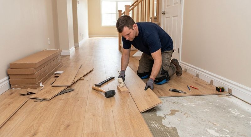Laminate Tile Installation in Longmont, CO